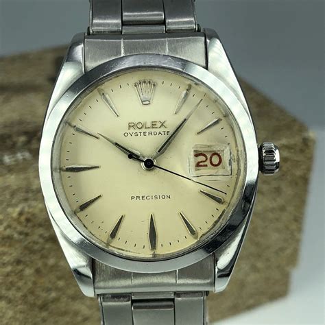 rolex precision vintage full set|rolex oyster date precision 6694.